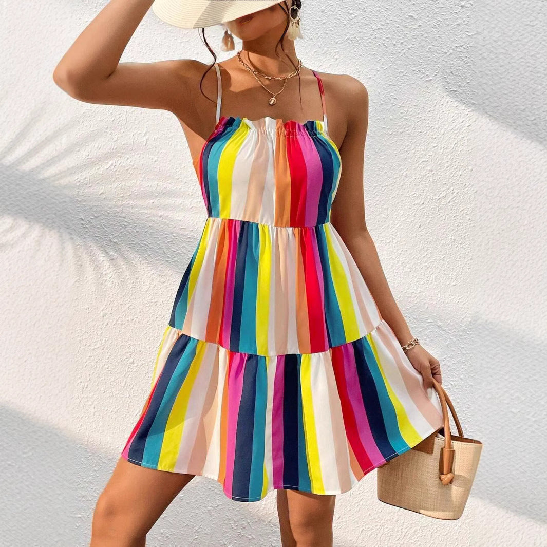 Women Strap Dress Animals Lune London