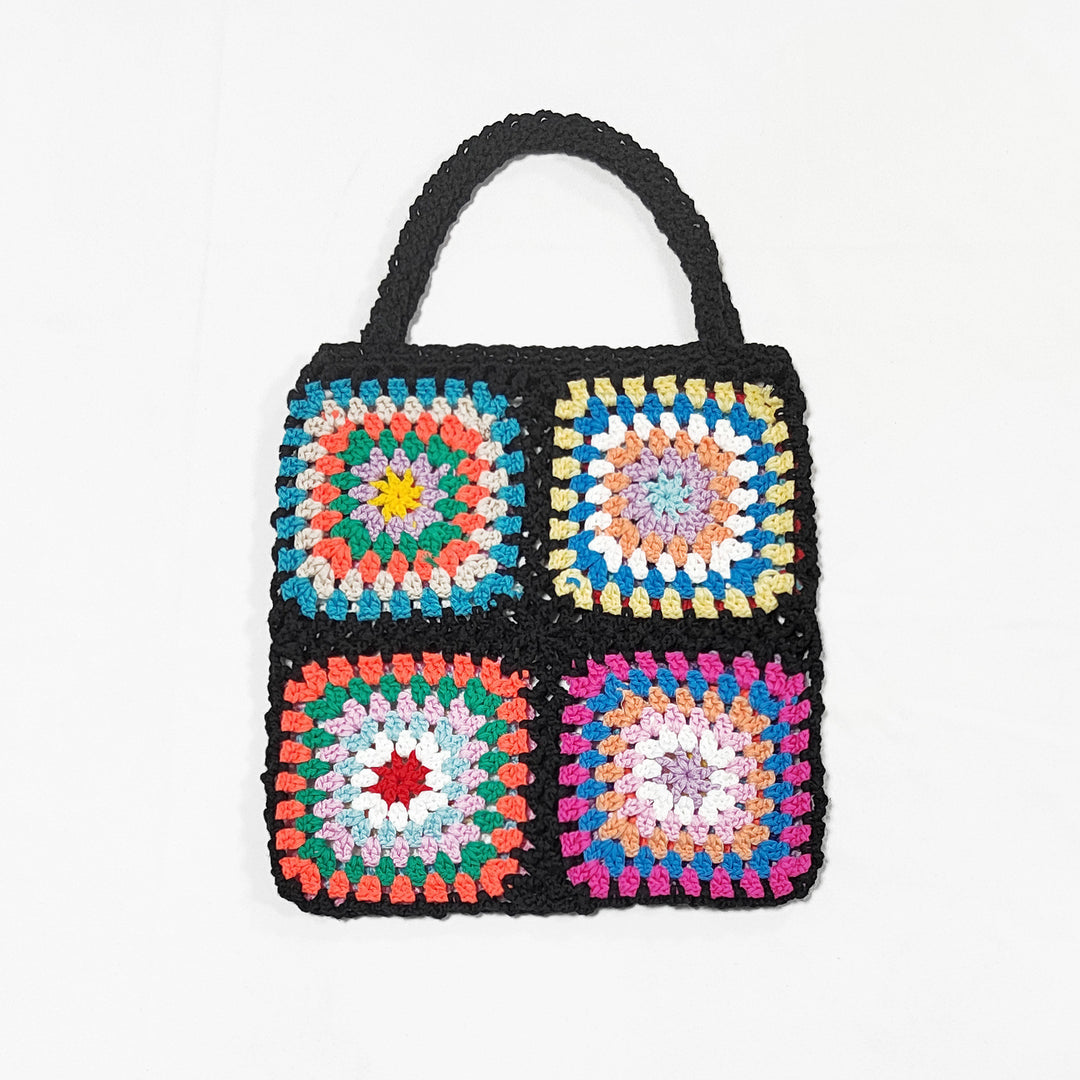 Handmade crochet tote bag for women Lune London