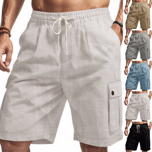 Casual cargo shorts for men with breathable side pockets Lune London