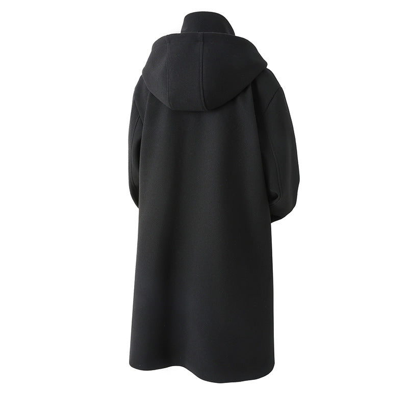 Women transition jacket with hood and structured design Lune London