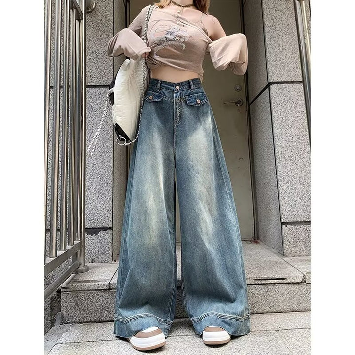 Jeans larges pour femmes Chic & Stil
