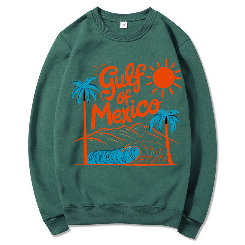 Sweatshirt femme avec design graphique maritime et coupe décontractée Chic & Stil