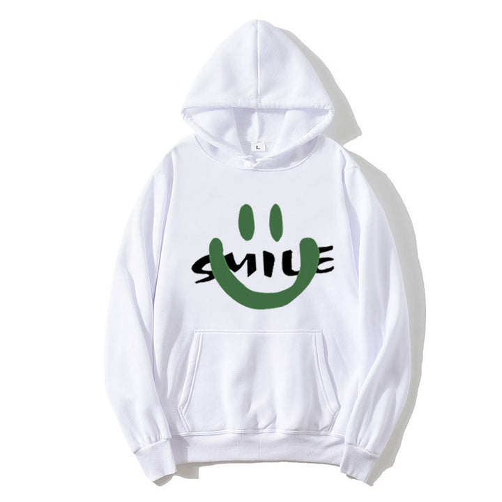 Women's Hoodie with Casual Smile Motif Chic & Stil