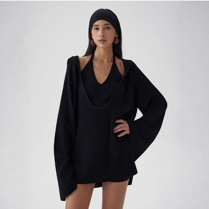 Hoodie décontracté pour femmes en tricot de haute qualité Chic & Stil