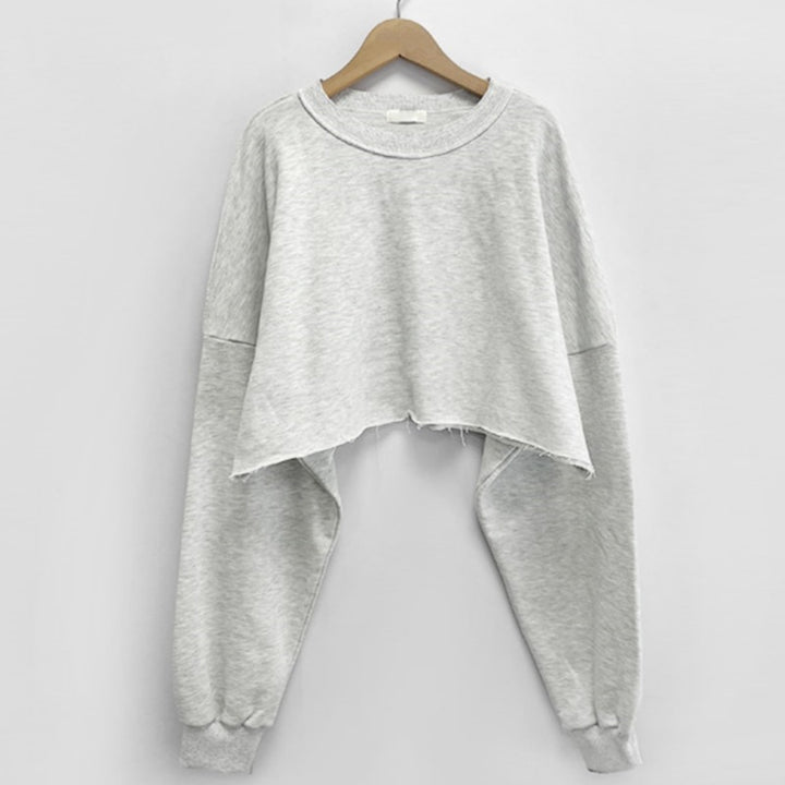 Pull surdimensionné décontracté pour femmes avec des manches volumineuses Chic & Stil