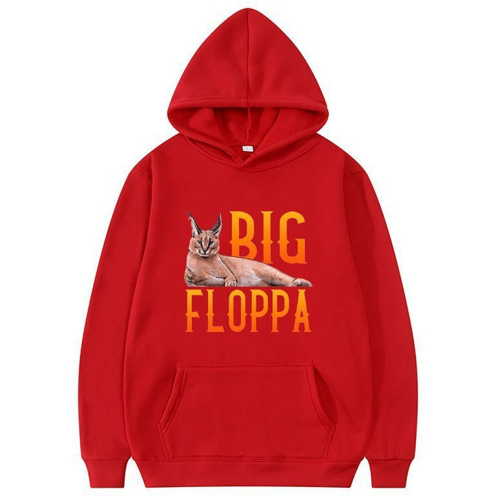 Women's hoodie with animal graphic design and cozy artificial fleece interior Chic & Stil