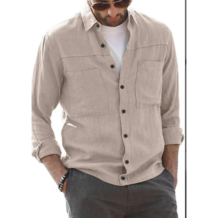 Lightweight cotton shirt for men with practical pockets Lune London