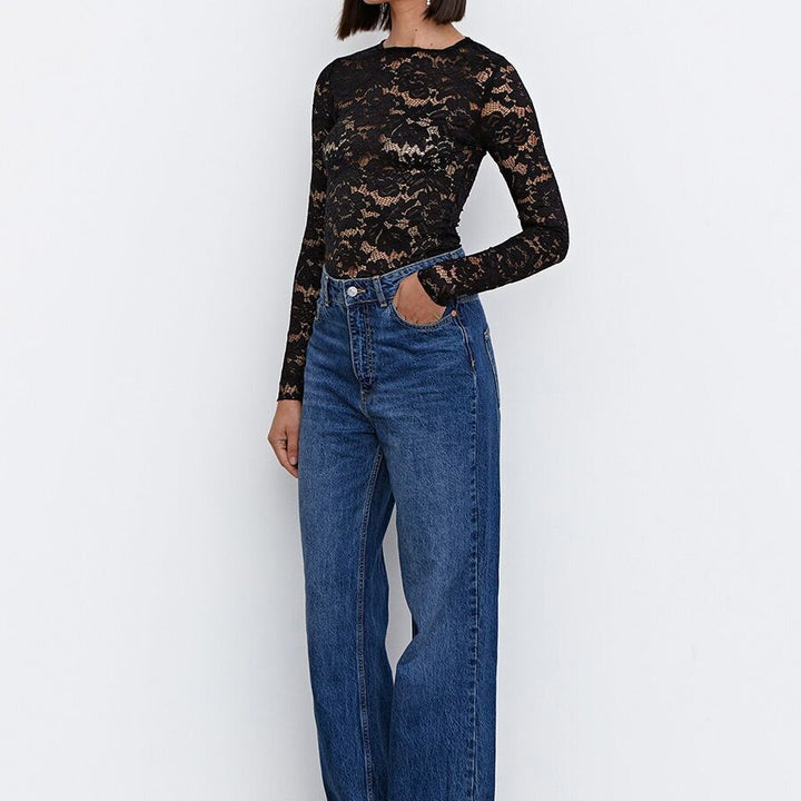 Women's top in delicate lace Lune London