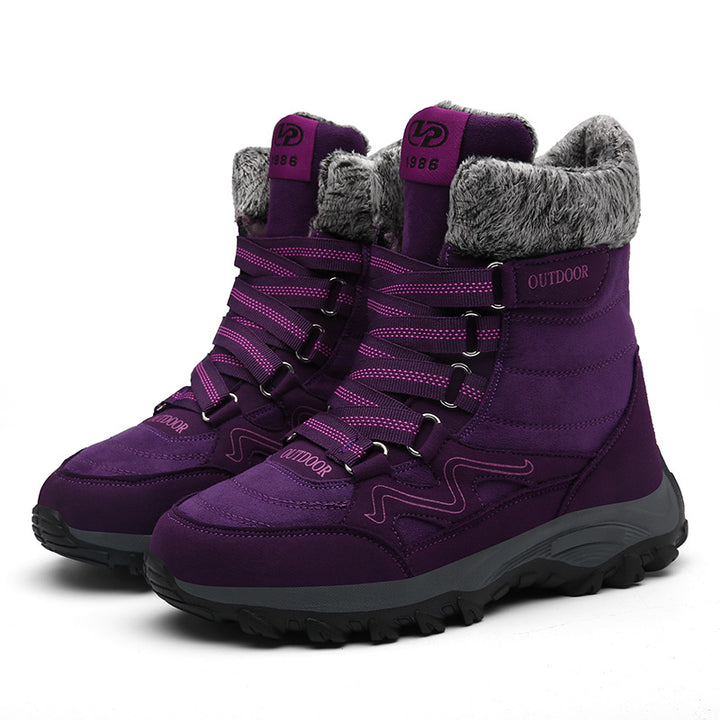 Comfortable winter boots for women with insulating lining Lune London