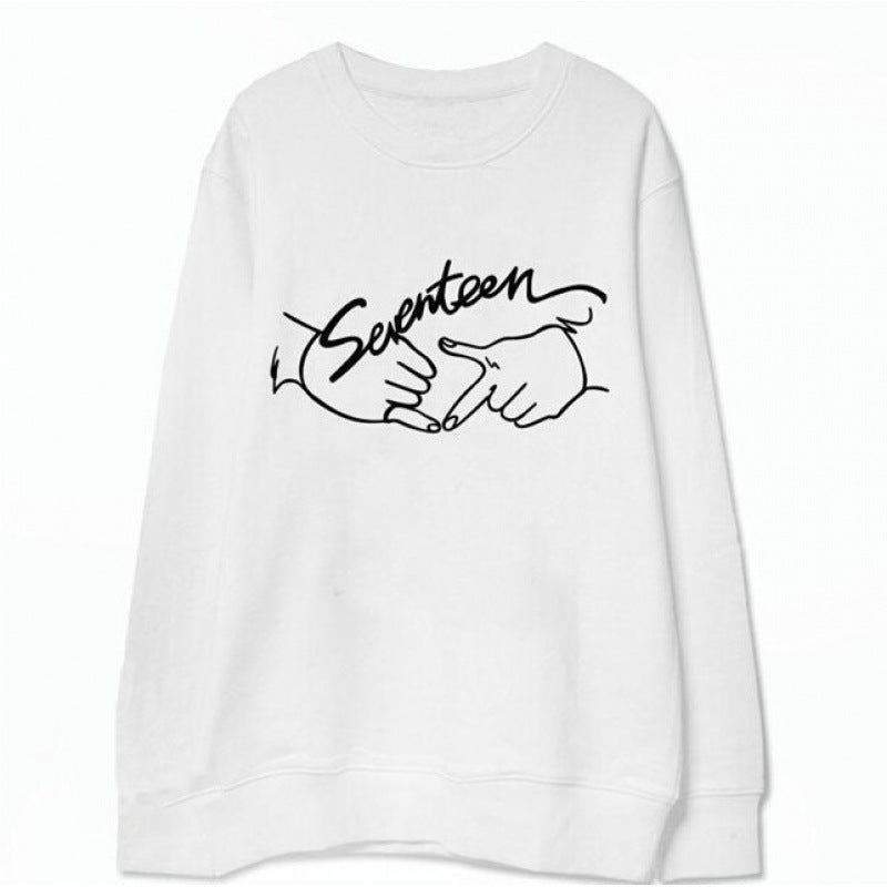 Sweat-shirt pour femmes avec design de manuscrit créatif Chic & Stil