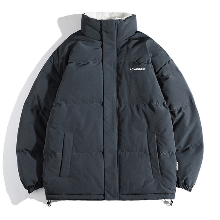 Ladies comfortable quilted jacket with high collar Lune London