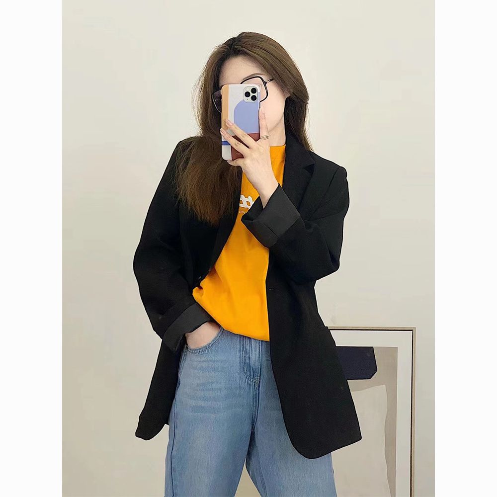 Blazer surdimensionné pour femmes en matériau de haute qualité avec poches Chic & Stil