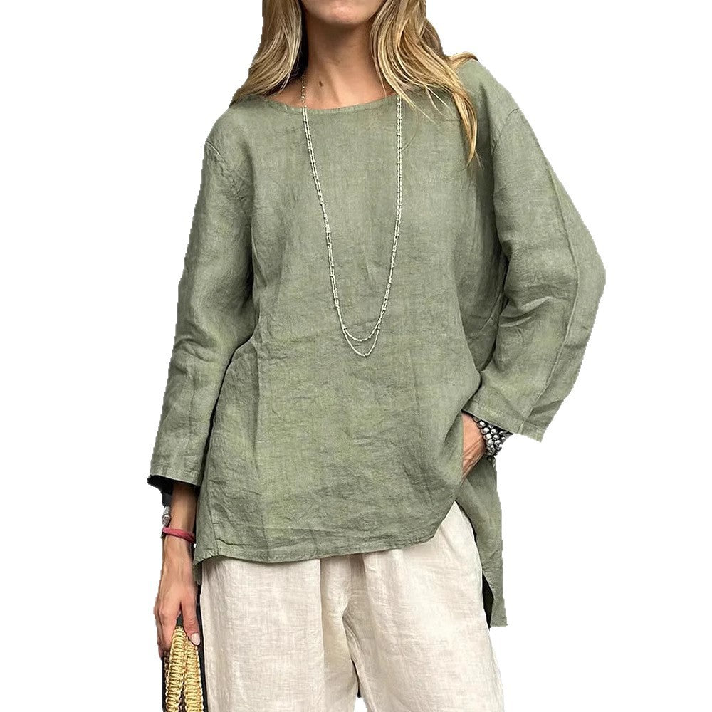 Ladies linen top Lune London