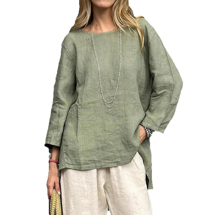 Ladies linen top Lune London