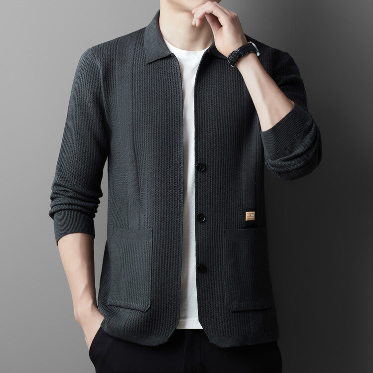 Casual knitted jacket for men Lune London