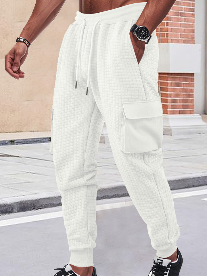 Trendy cargo joggers for men with breathable inserts Lune London