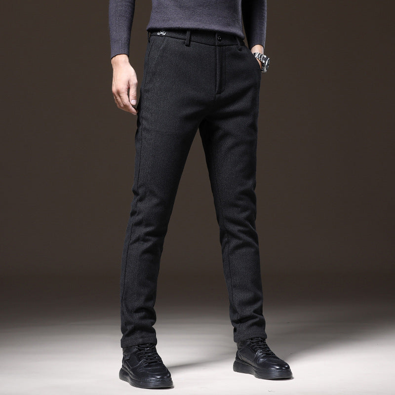 Pantalon de loisirs Slim Fit confortable pour hommes Lune London