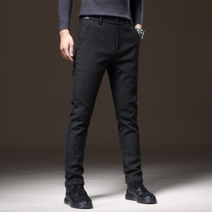 Pantalon de loisirs Slim Fit confortable pour hommes Lune London