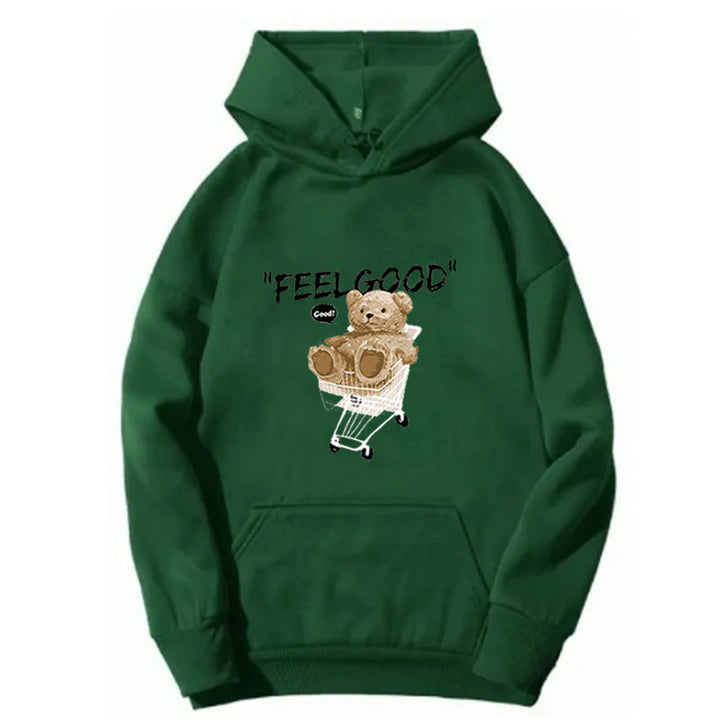 Women's hooded sweatshirt with unique animal motif Chic & Stil