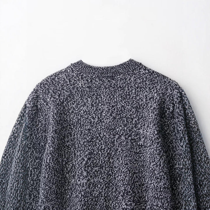 Veste élégante pour femmes en tricot avec patte de boutonnage Lune London