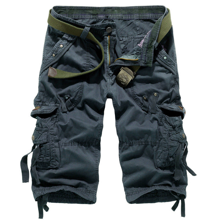 Men's Cargo Shorts with Multiple Pockets Lune London