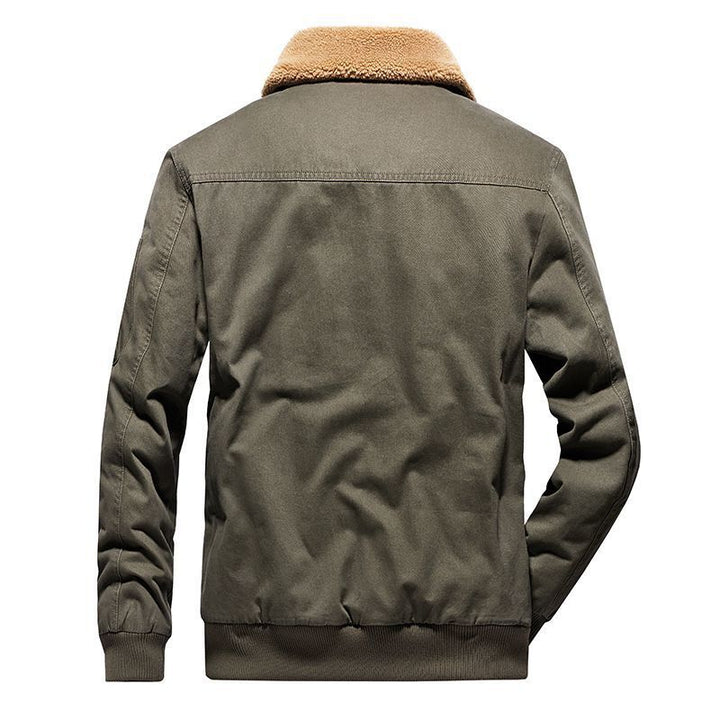 Stylish bomber jacket for men with lined collar Lune London