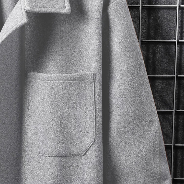 Lune London removable fluffy jacket for men