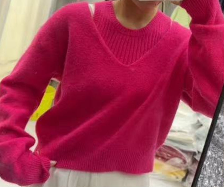 Casual knit pullover for ladies Lune London