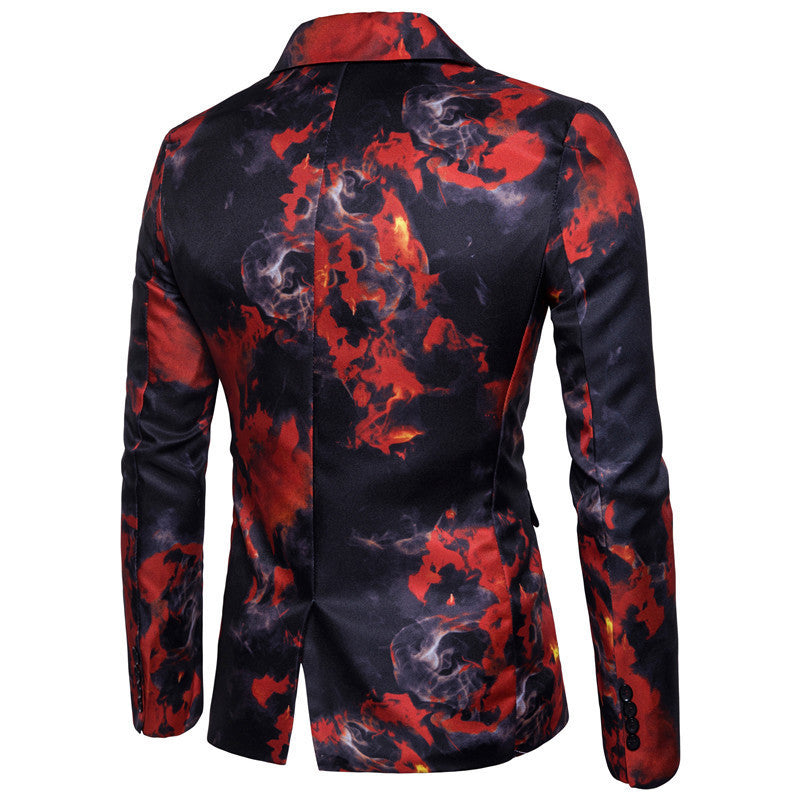 Elegant blazer for men with artistic color gradient Lune London