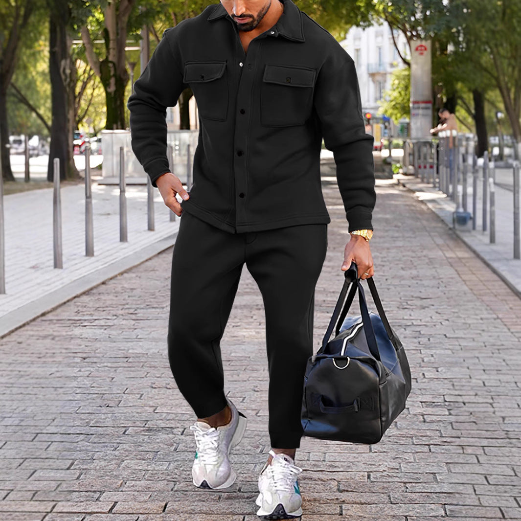 Casual jacket for men with practical pockets and comfortable fit Lune London