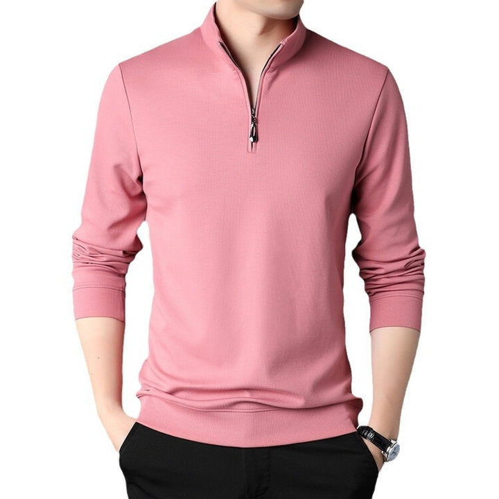 Men's turtleneck pullover with zipper Lune London