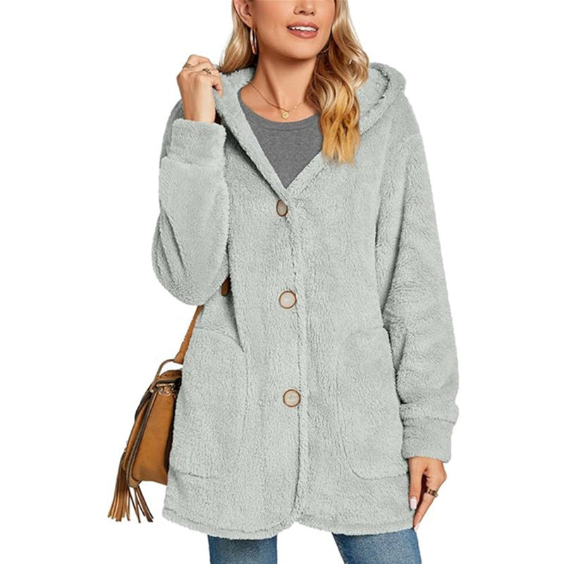 Ladies comfortable and cozy hoodie vest Lune London