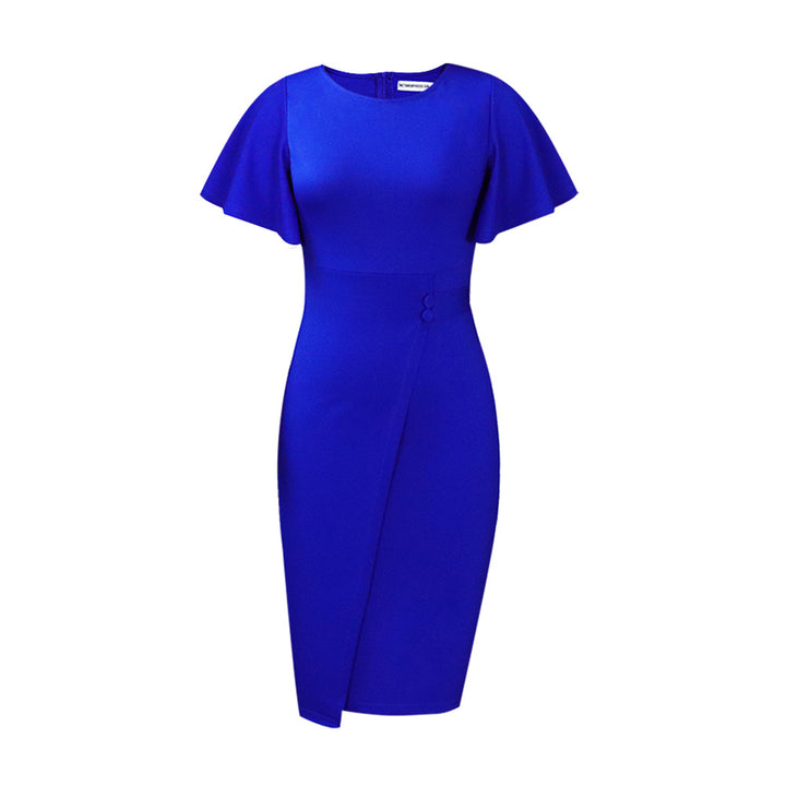 Elegant dresses for ladies with flared sleeves and a fitted silhouette Lune London