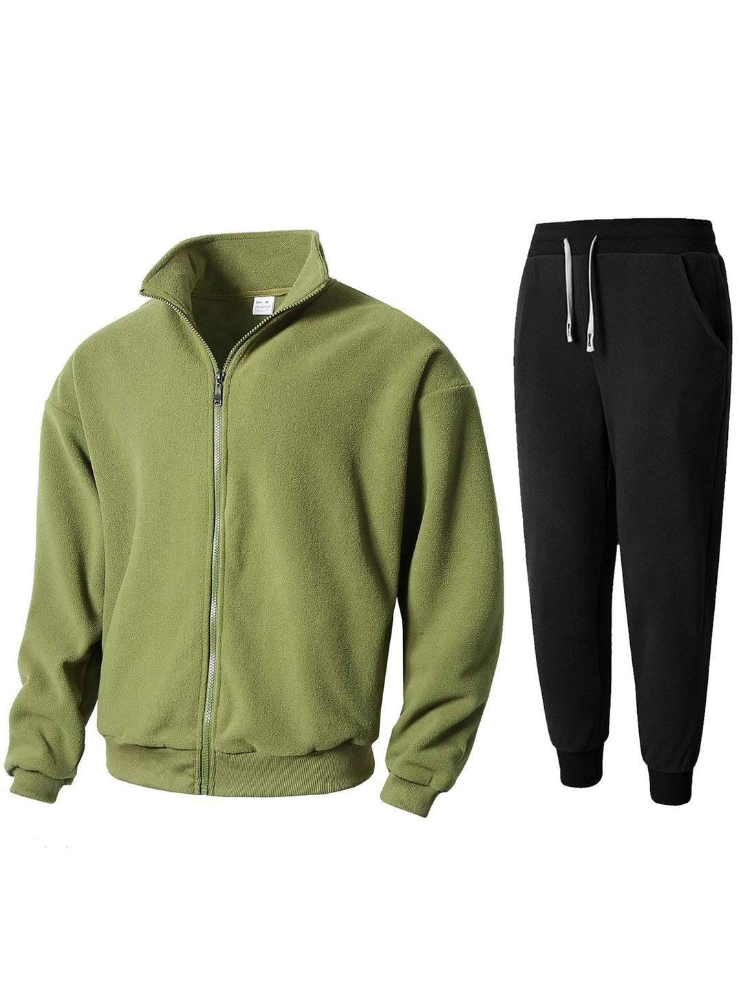 Men's Fleece Relax Suit with High Collar Lune London