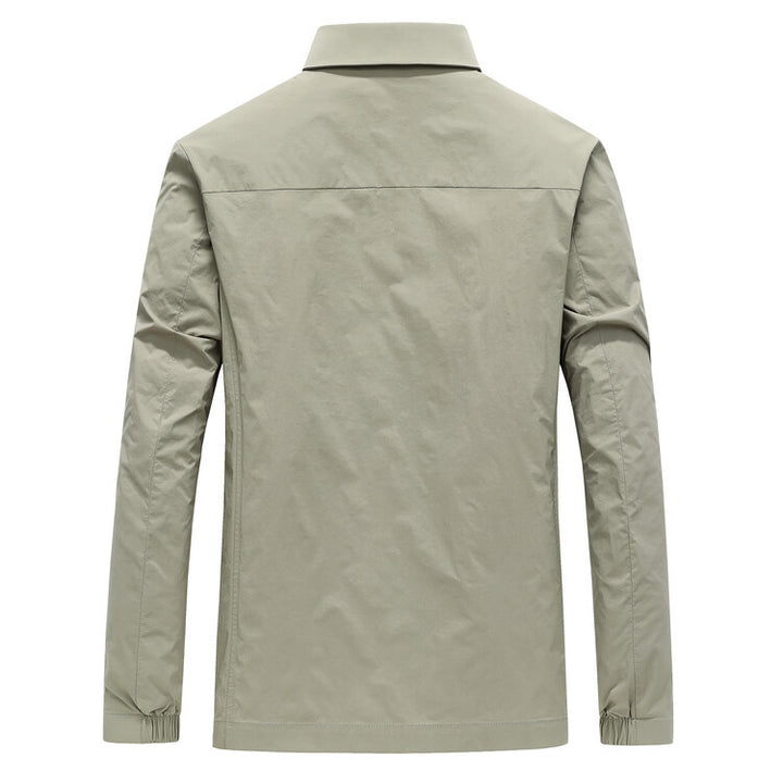 Lightweight transition jacket for men in minimalist style Lune London