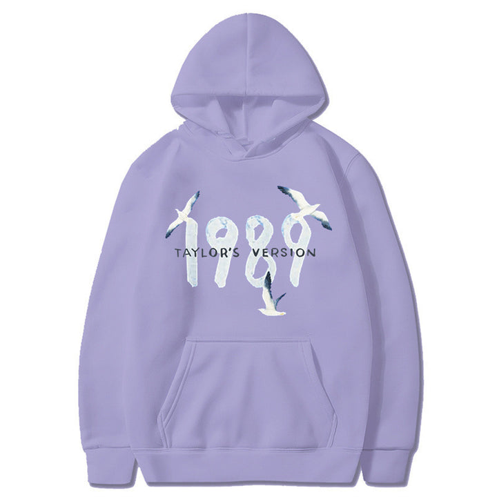Women's hooded sweatshirt with creative bird design and high-quality cotton Lune London