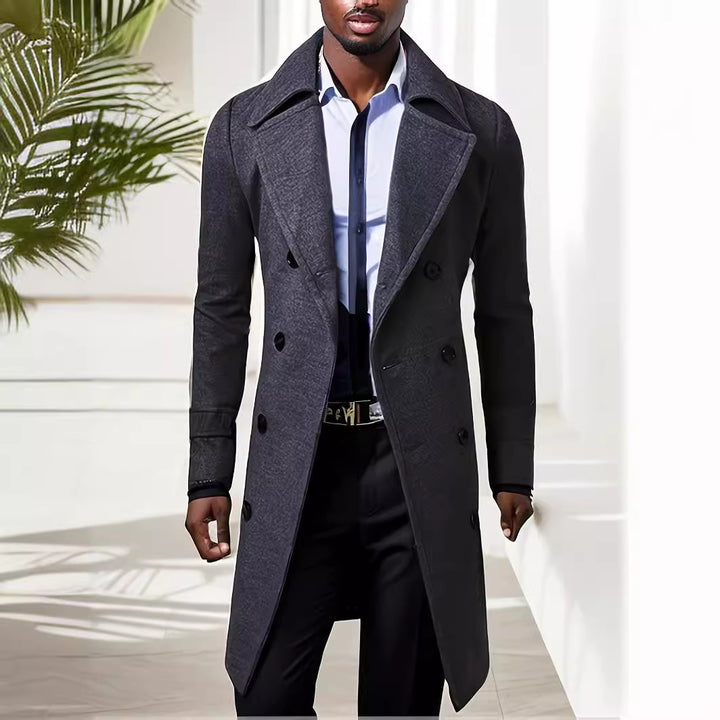 Lune London double wool coat for men
