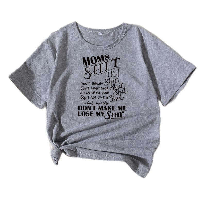 Women's Humorous Graphic T-shirt Lune London