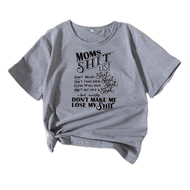 Women's Humorous Graphic T-shirt Lune London