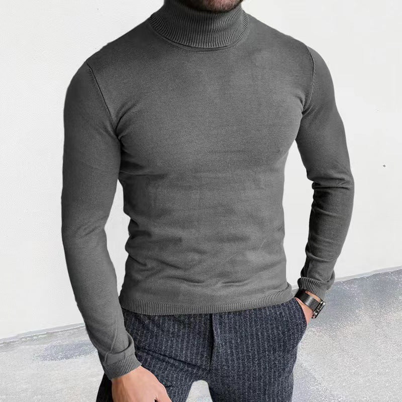 Men's Turtleneck Sweater Made Of High-Quality Cotton with A Pleasant Wearing Feel Lune London