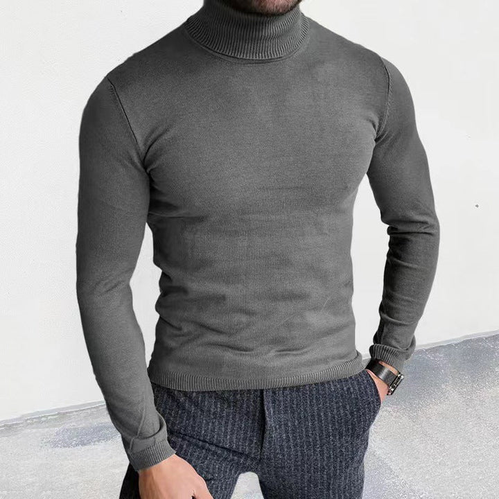 Men's Turtleneck Sweater Made Of High-Quality Cotton with A Pleasant Wearing Feel Lune London