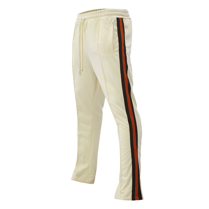 Men's sports pants with contrast stripes on the sides Lune London