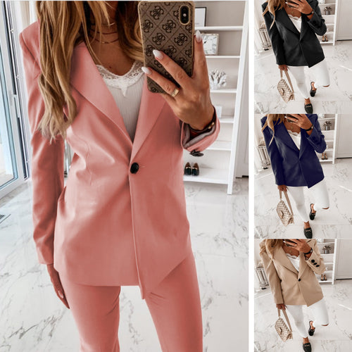 Elegant oversized jacket for women with structured details and long sleeves Lune London