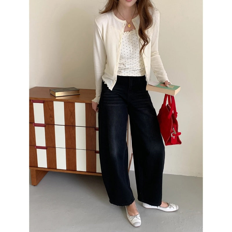 Women's loose-fitting denim pants Chic & Stil
