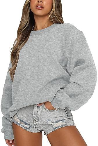 Ladies Oversized Sweatshirt with Wide Sleeves Lune London