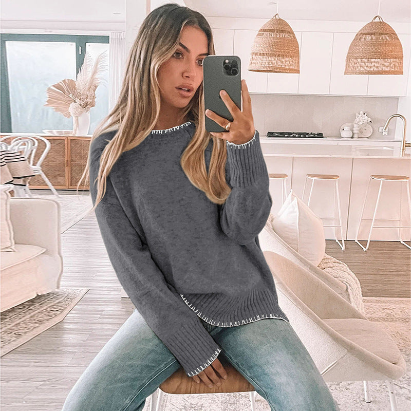 Ladies Casual Chic Knit Sweater and Style