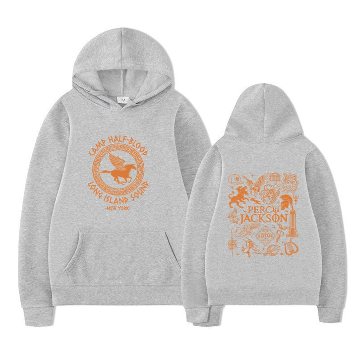 Women's hoodie with artistic mythology print Chic & Stil