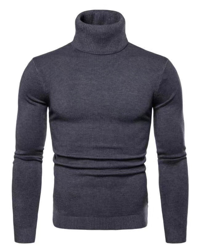 High-quality cotton turtleneck sweater for men Lune London