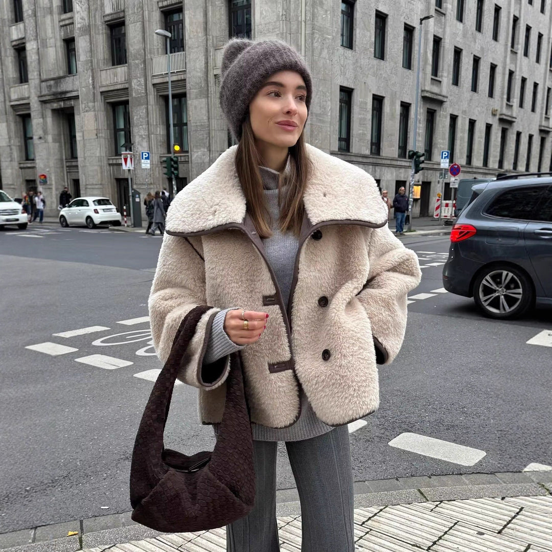 Veste teddy confortable pour femmes Chic & Stil
