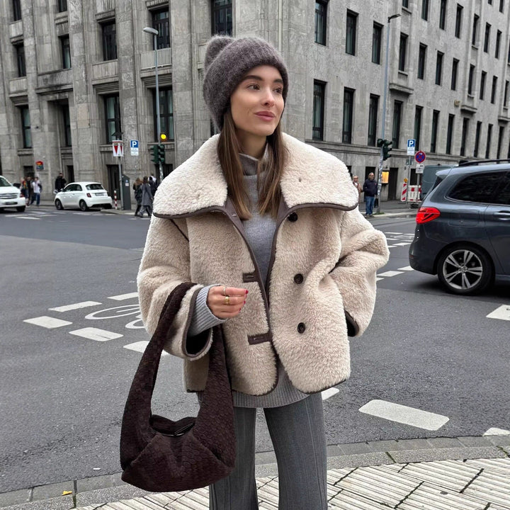 Veste teddy confortable pour femmes Chic & Stil